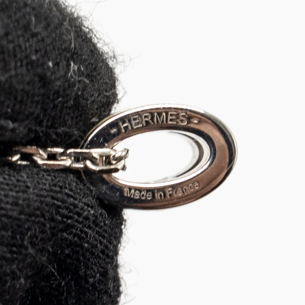 HERMES MINI POP H PENDANT BLANC SHW