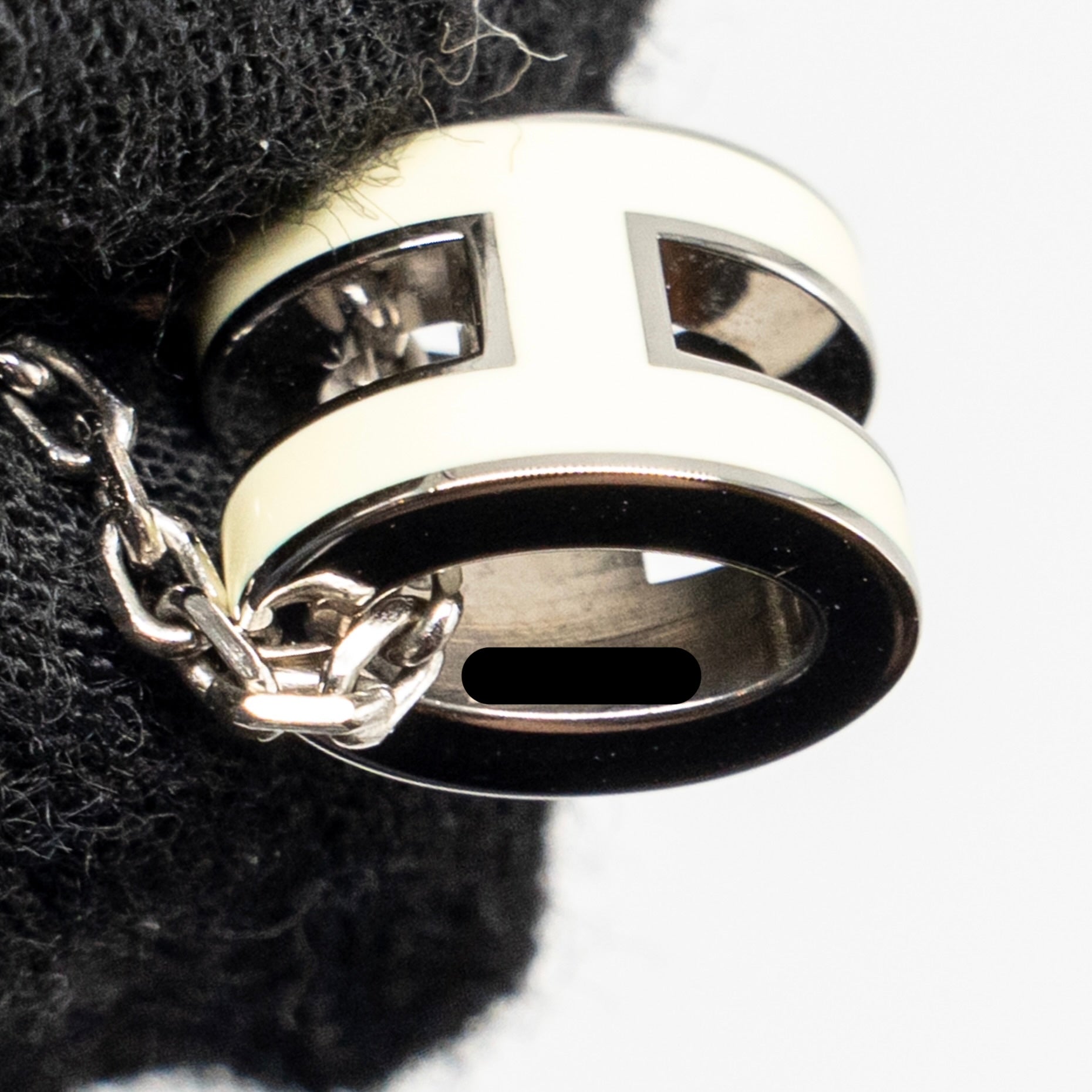 HERMES MINI POP H PENDANT BLANC SHW