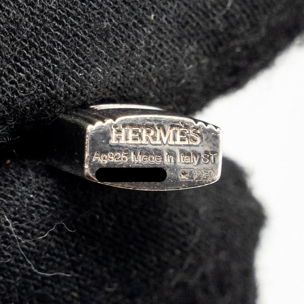 HERMES KELLY CADENAS BRACELET STERLING SILVER