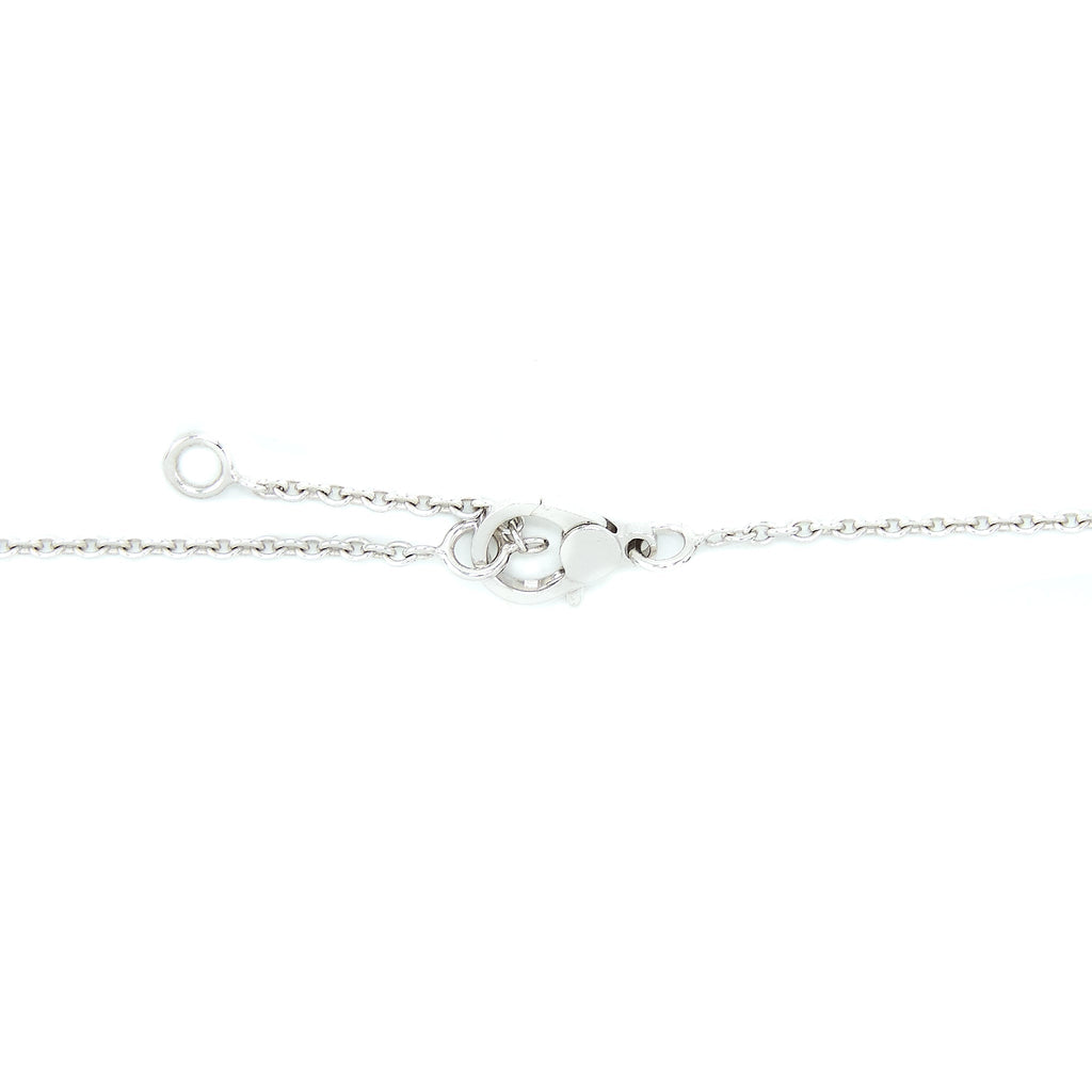 HERMES FINESSE NECKLACE WHITE GOLD WITH DIAMONDS