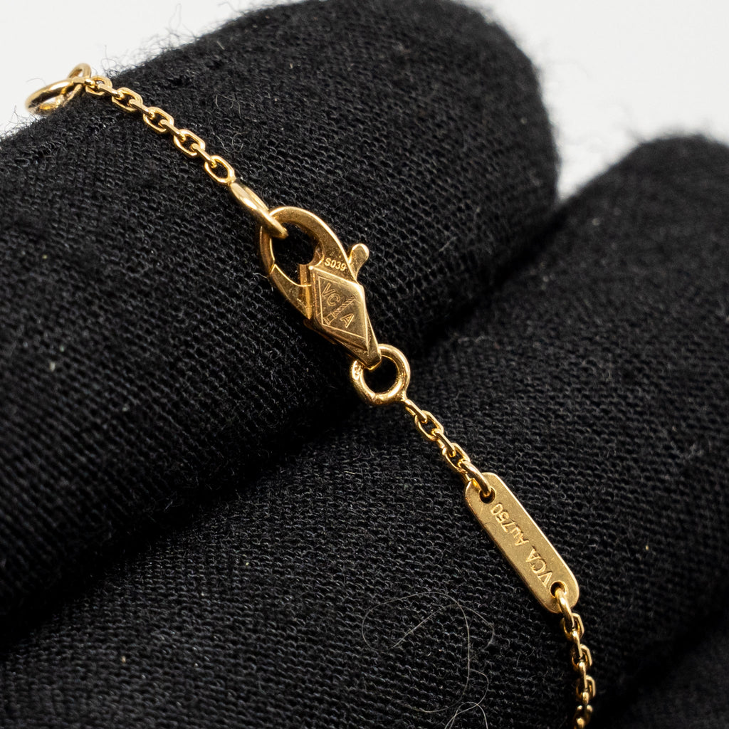 VAN CLEEF & ARPELS FRIVOLE BRACELET YELLOW GOLD/DIAMOND