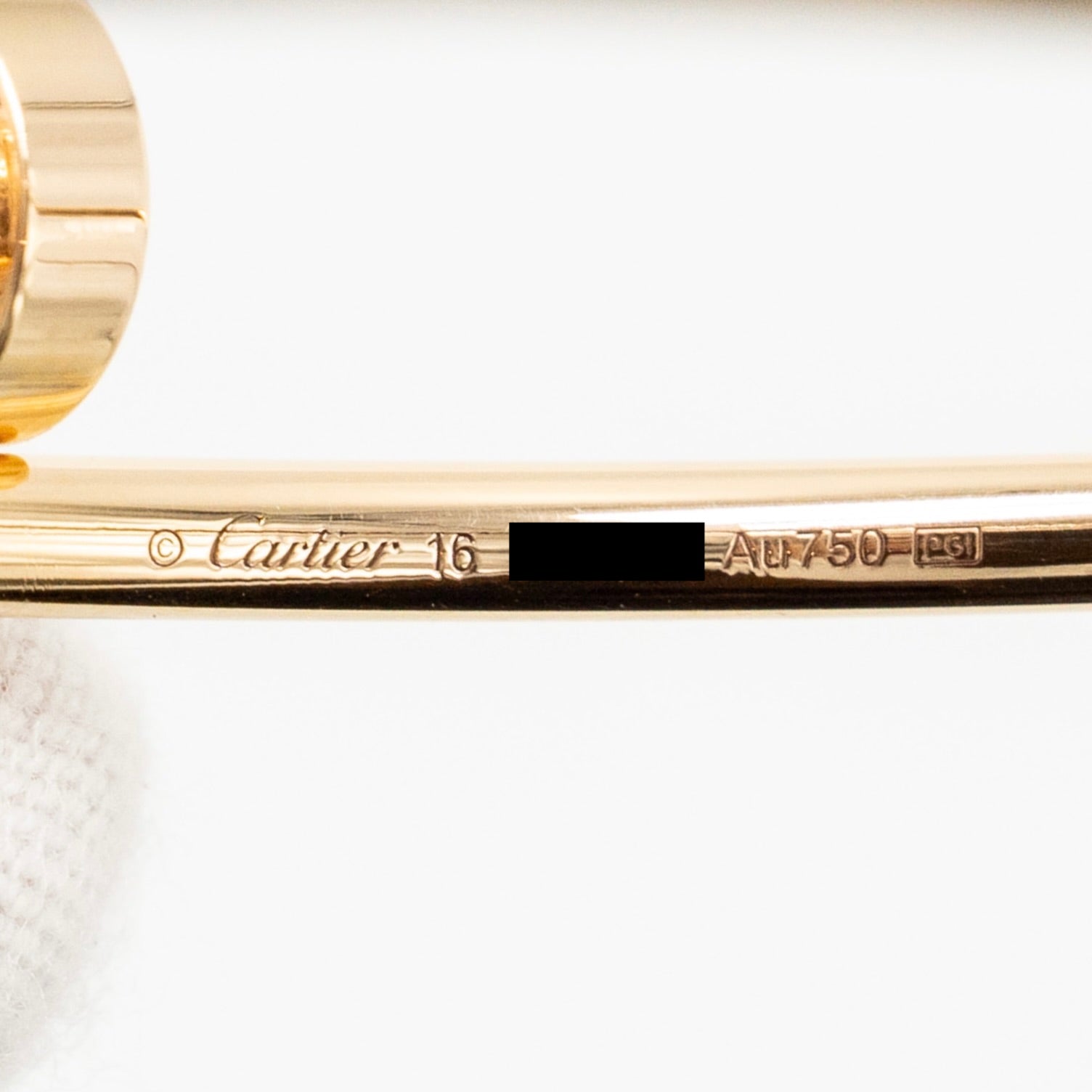 CARTIER JUSTE UN CLOU BRACELET ROSE GOLD