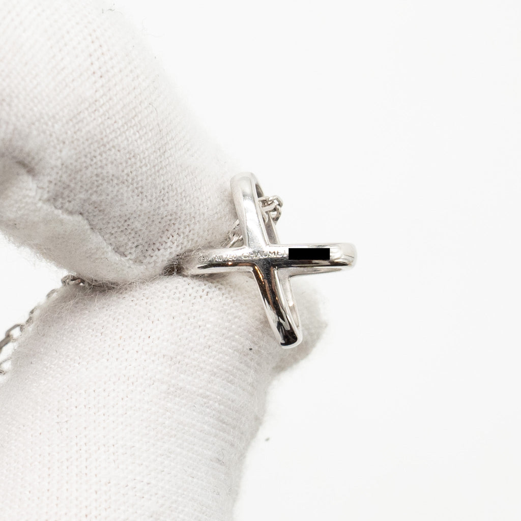 CHAUMET JEUX DE LIENS 18K WHITE GOLD WITH DIAMONDS