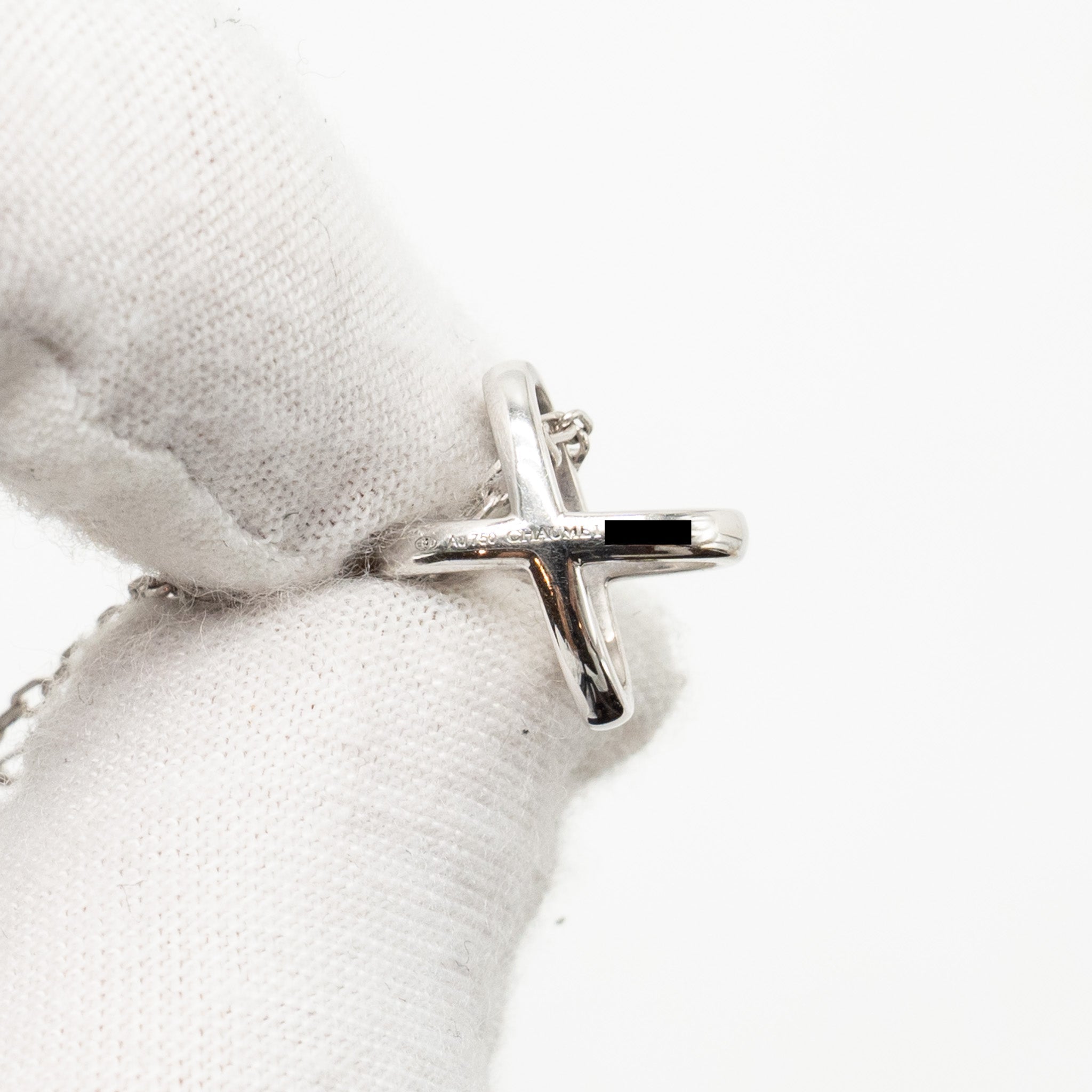 CHAUMET JEUX DE LIENS 18K WHITE GOLD WITH DIAMONDS