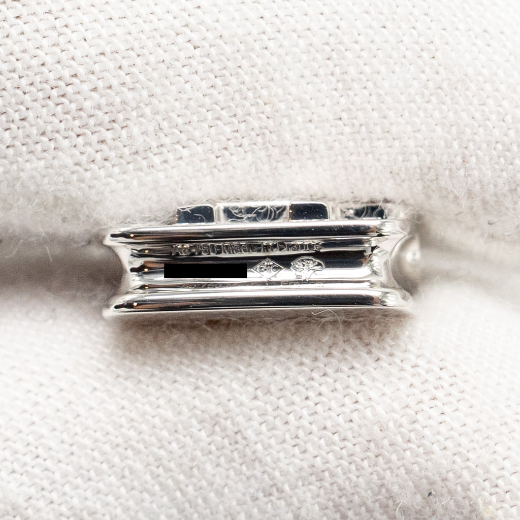 HERMES AMULETTE CONSTANCE PENDANT WHITE GOLD WITH DIAMONDS