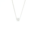BVLGARI B.ZERO1 MINI NECKLACE WHITE GOLD WITH DIAMONDS