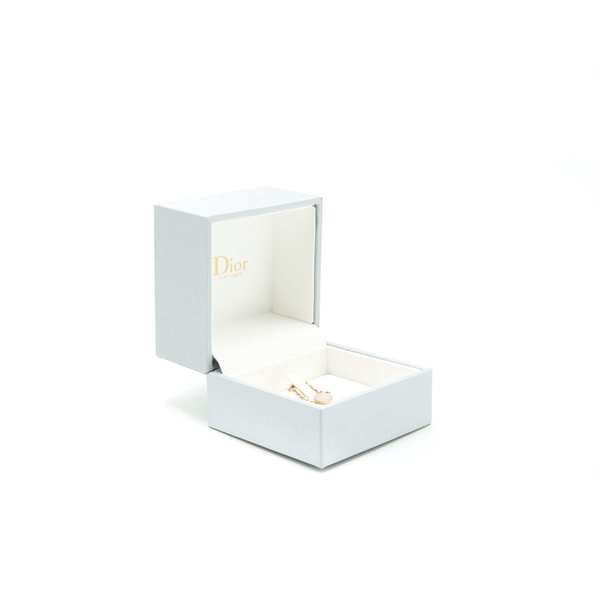 DIOR ROSE DES VENTS RING XS, ROSE GOLD, DIMOND AND PINK OPAL