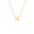 CHAUMET LIENS PENDANT PINK GOLD AND DIAMONDS