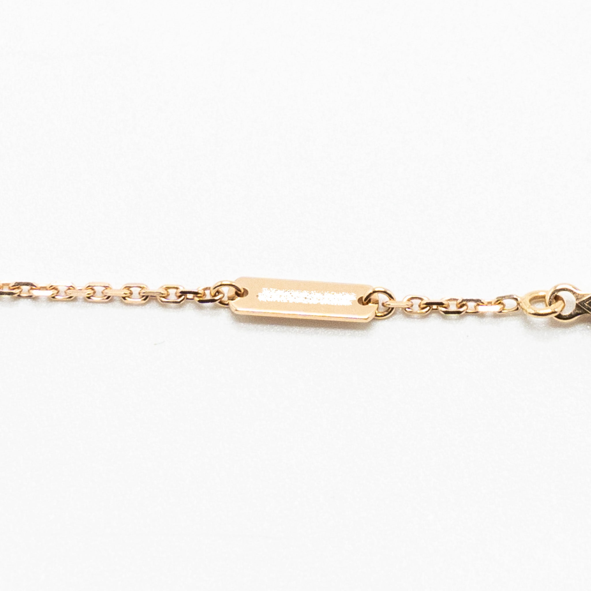 VAN CLEEF & ARPELS VINTAGE ALHAMBRA PENDANT ROSE GOLD