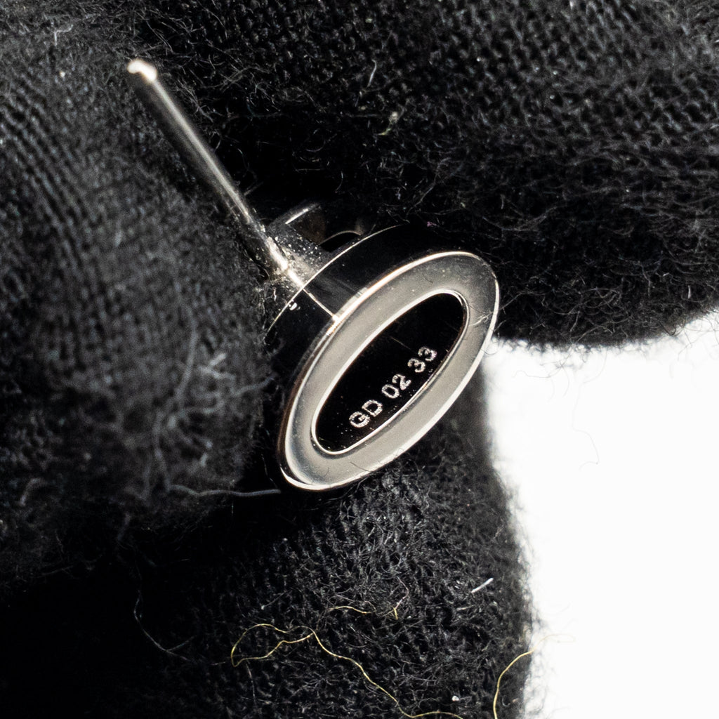HERMES MINI POP H EARRINGS BLACK SHW