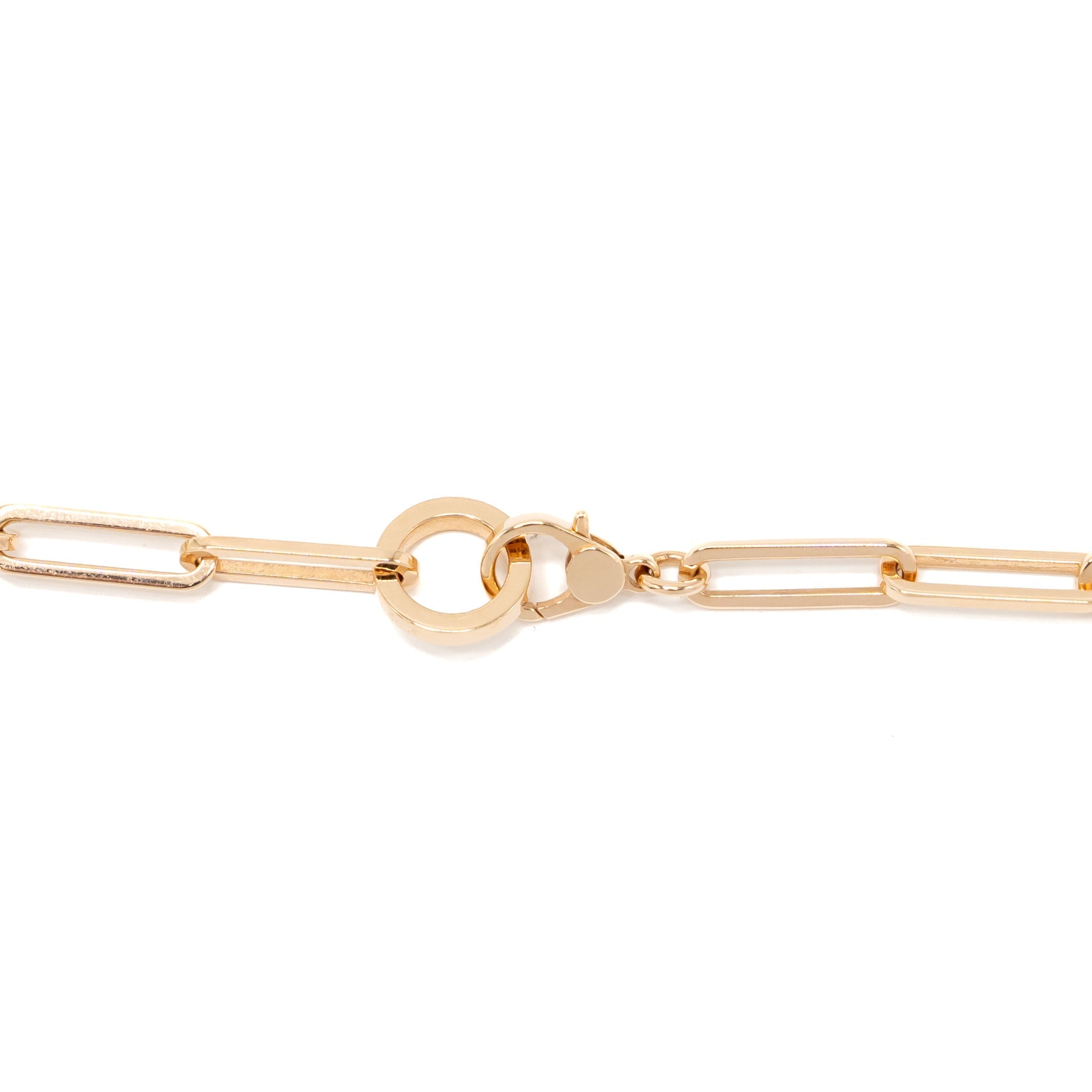 HERMES KELLY CHAIN CHOCKER/DOUBLE BRACELET ROSE GOLD, DIAMONDS