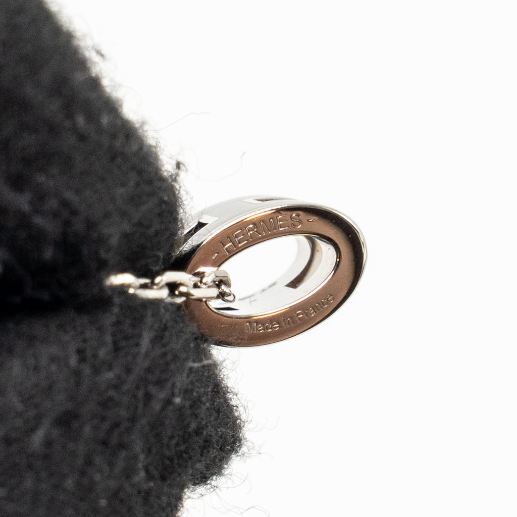 HERMES MINI POP H PENDANT BLACK SHW
