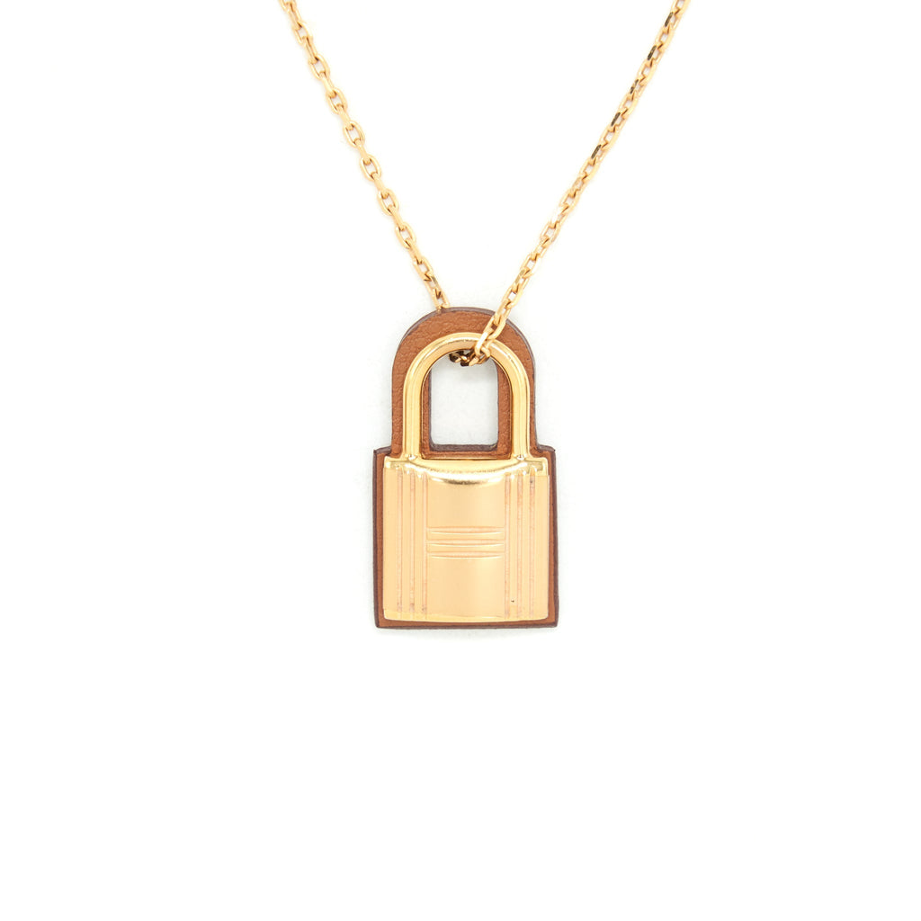 HERMES O'KELLY PENDANT GOLD WITH RGHW