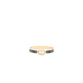 HERMES MINI CLIC CHAINE D’ANCRE FARANDOLE BRACELET MULTICOLOR ROSE GOLD TONE