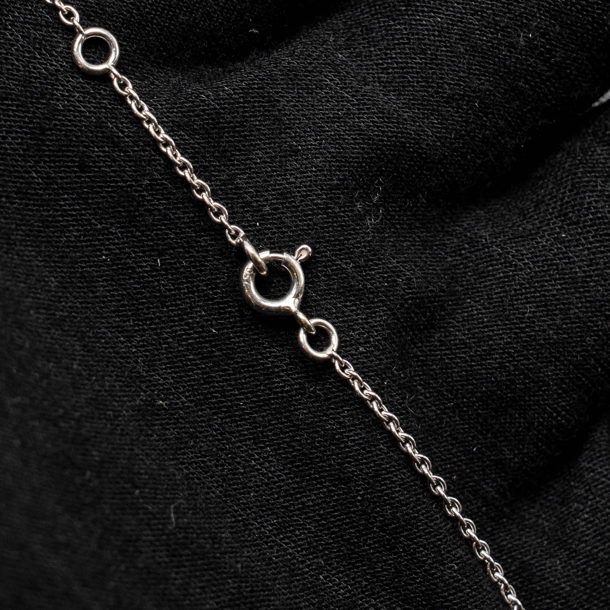 HERMES CONSTANCE PENDANT WHITE GOLD WITH DIAMONDS