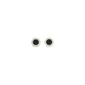 BVLGARI SINGLE EARRING ONYX WITH WHITE GOLD (SELL IN A PAIR)