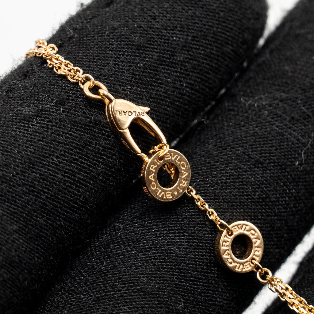 BVLGARI DIVAS DREAM BRACELET 18K ROSE GOLD / CARNELIAN
