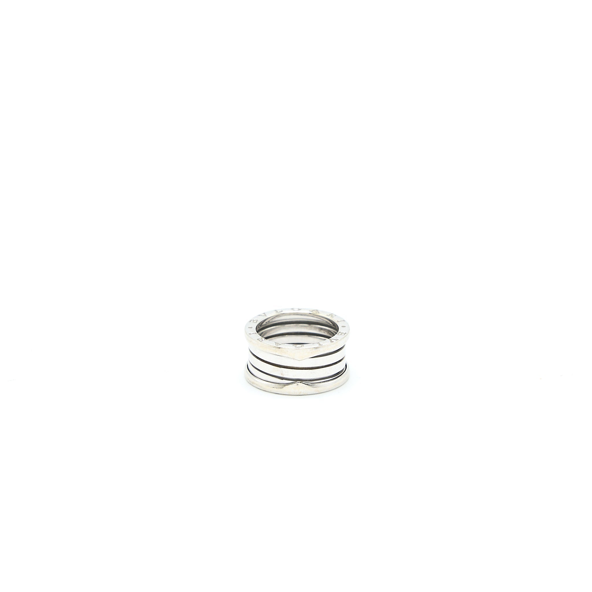 BVLGARI B.ZERO FOUR-BAND RING 18K WHITE GOLD