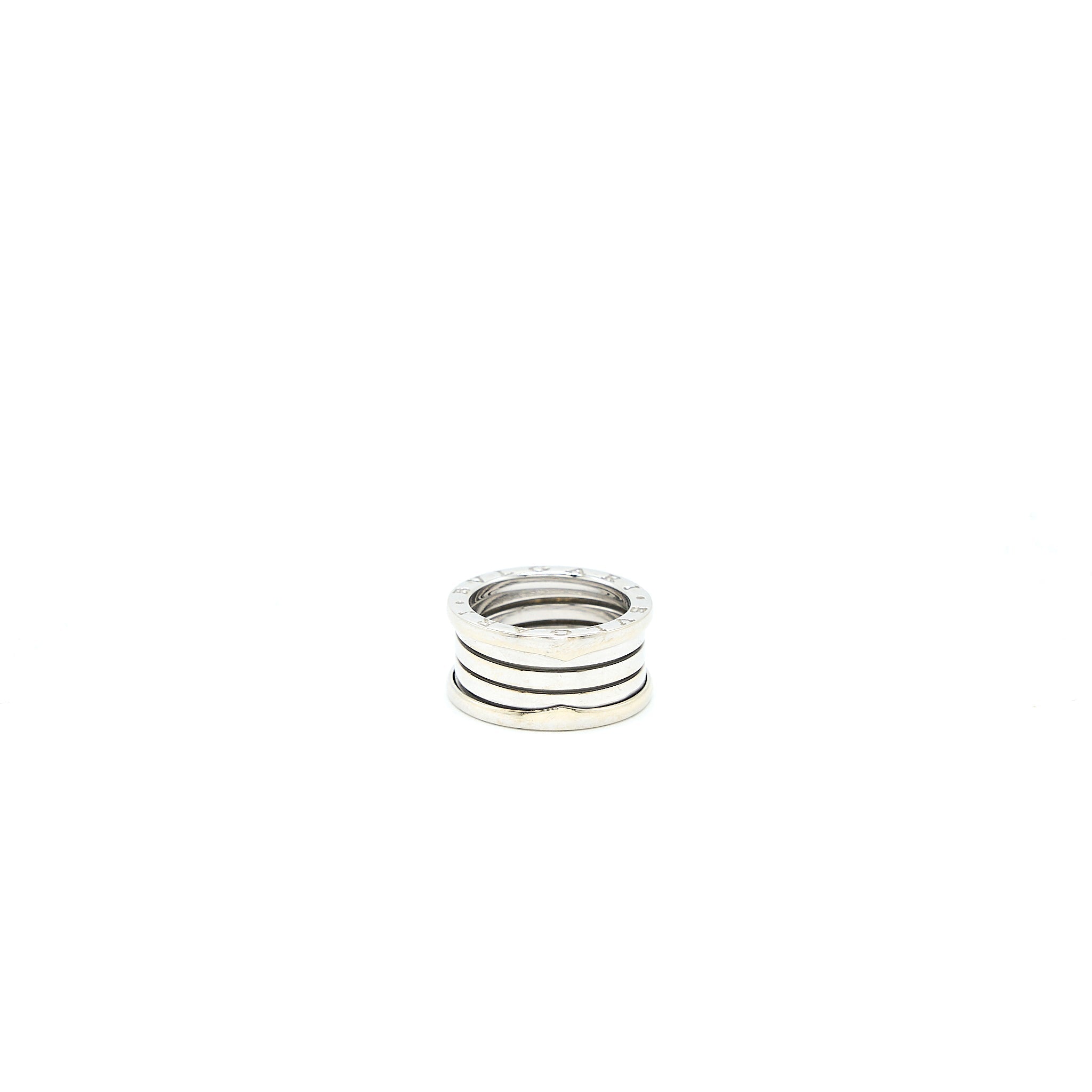 BVLGARI B.ZERO FOUR-BAND RING 18K WHITE GOLD
