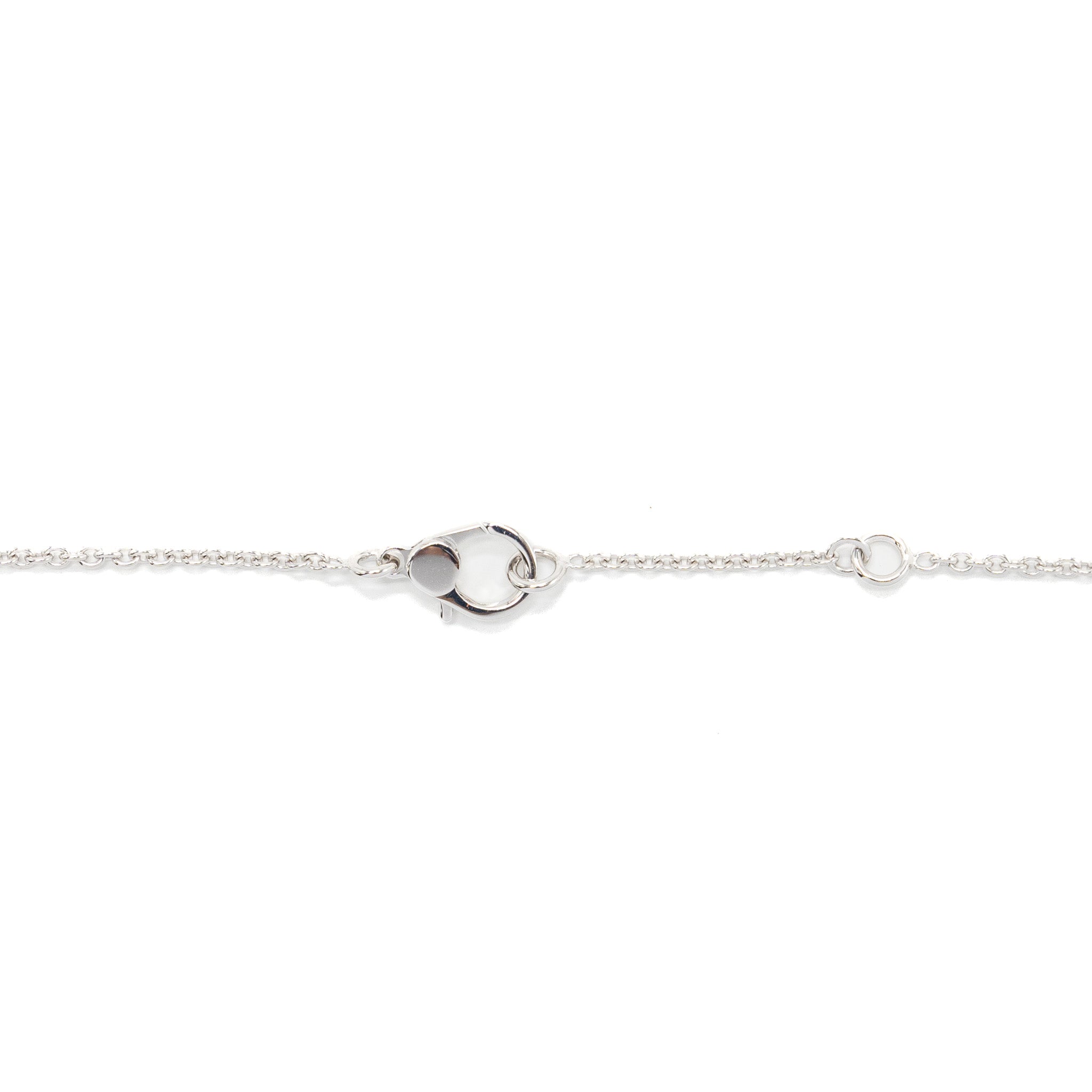 HERMES FINESSE PENDANT WHITE GOLD DIAMONDS