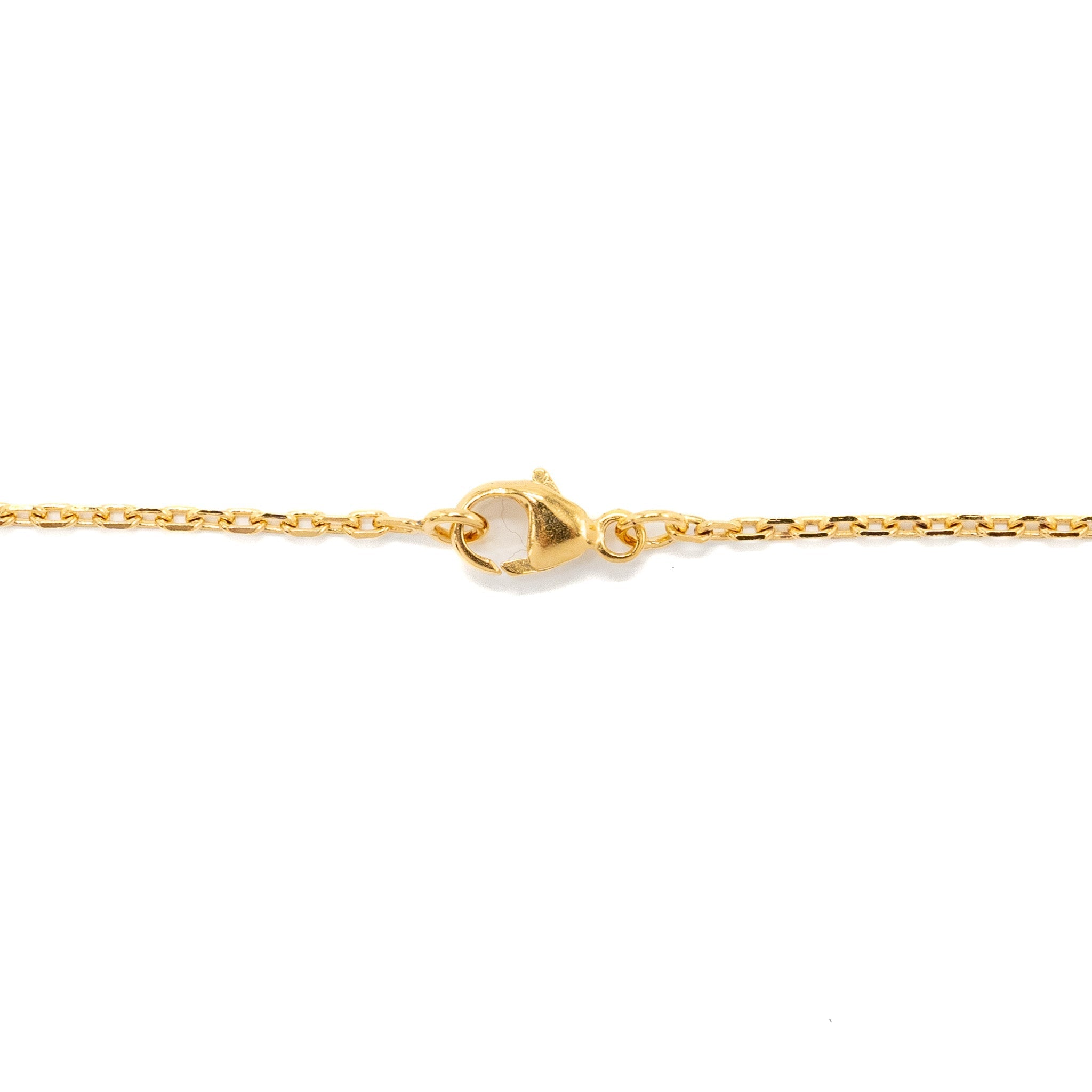 HERMES MINI POP H PENDANT MARRON GLACE GHW