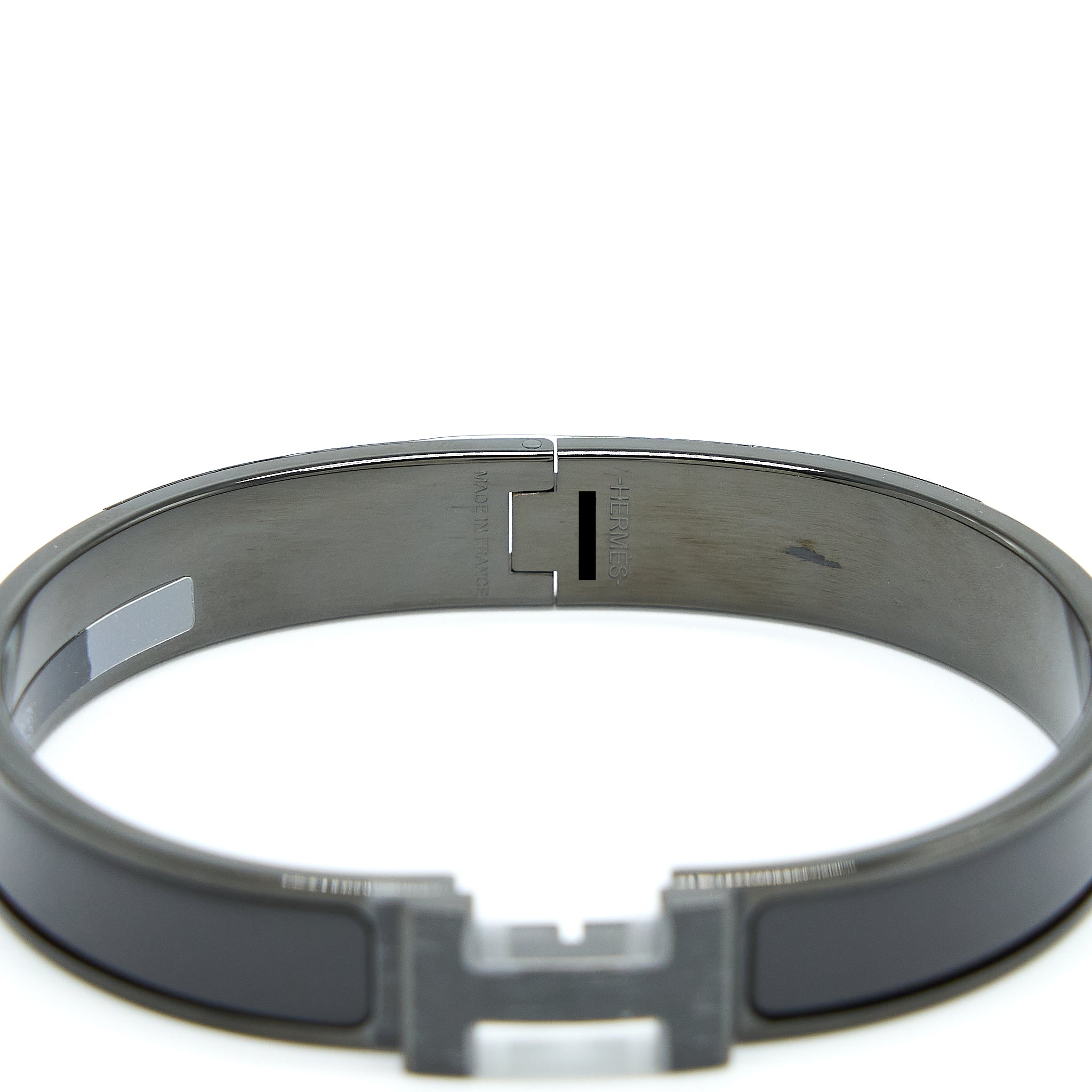 HERMES SIZE T6 CLIC HH BRACELET SO BLACK