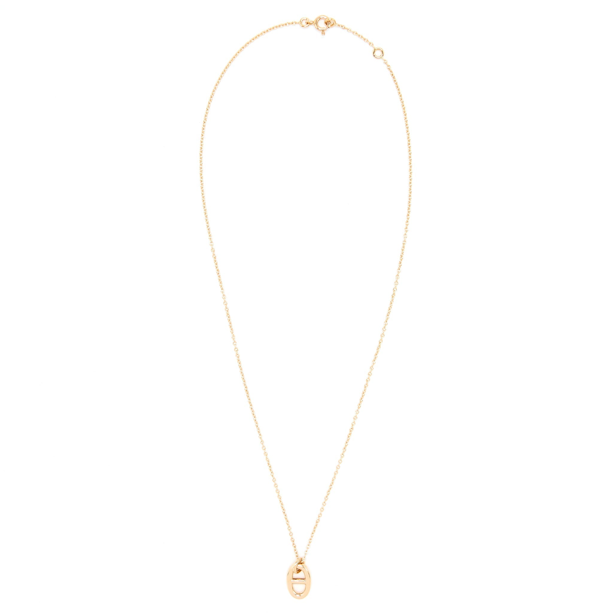 HERMES FARANDOLE PENEDANT ROSE GOLD