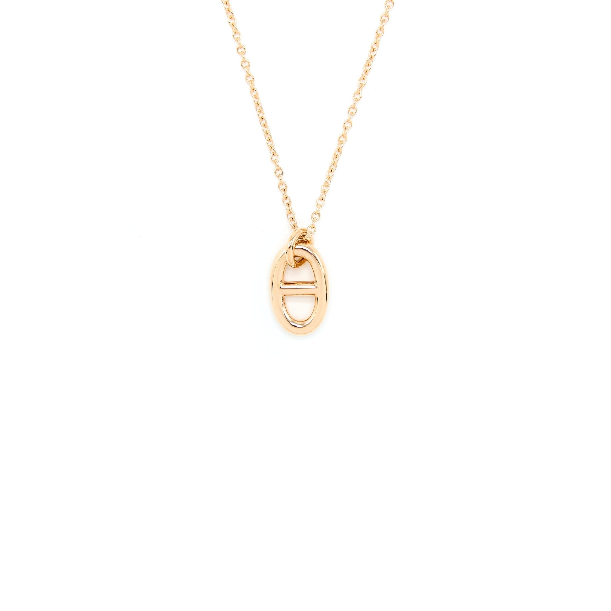 HERMES FARANDOLE PENEDANT ROSE GOLD