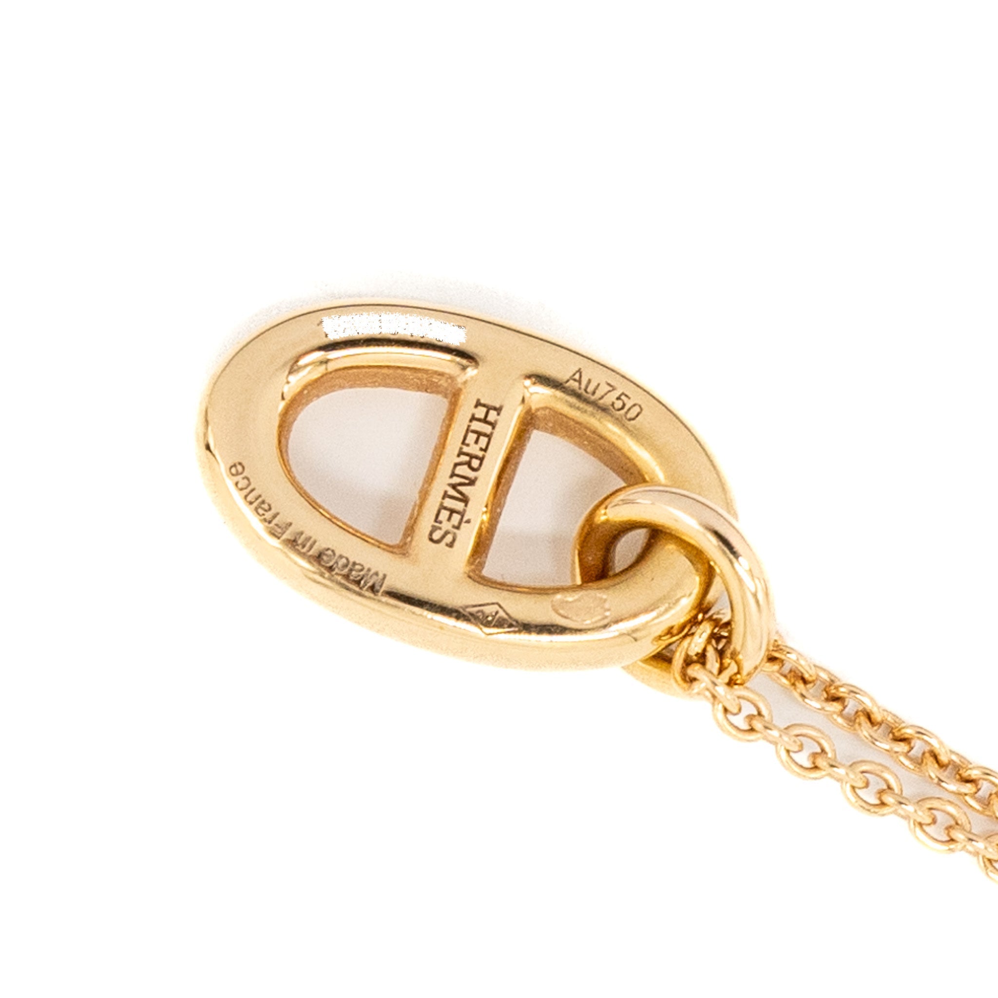 HERMES FARANDOLE PENDANT ROSE GOLD