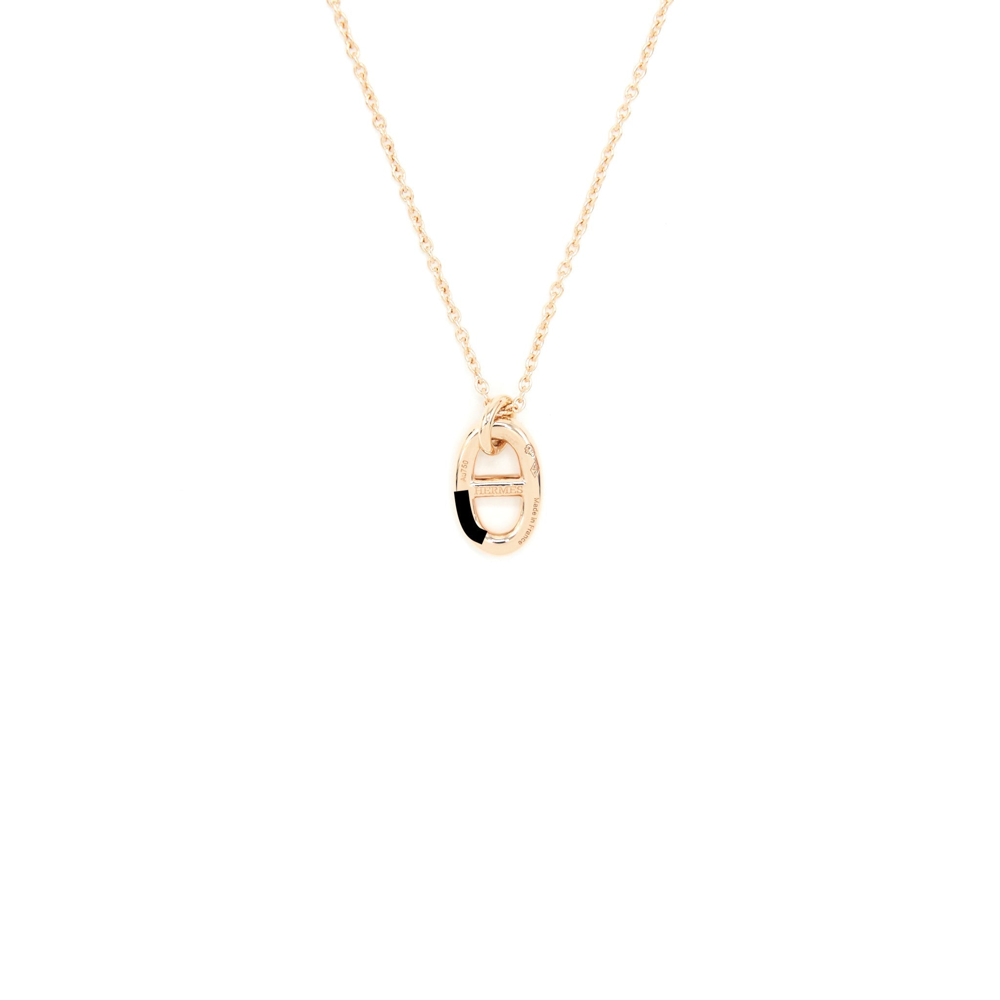 HERMES FARANDOLE PENDANT ROSE GOLD