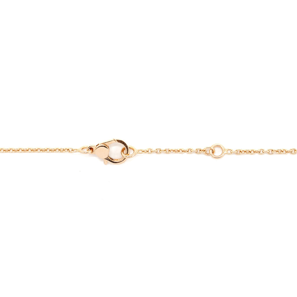 HERMES FINESSE PENDANT ROSE GOLD, DIAMONDS