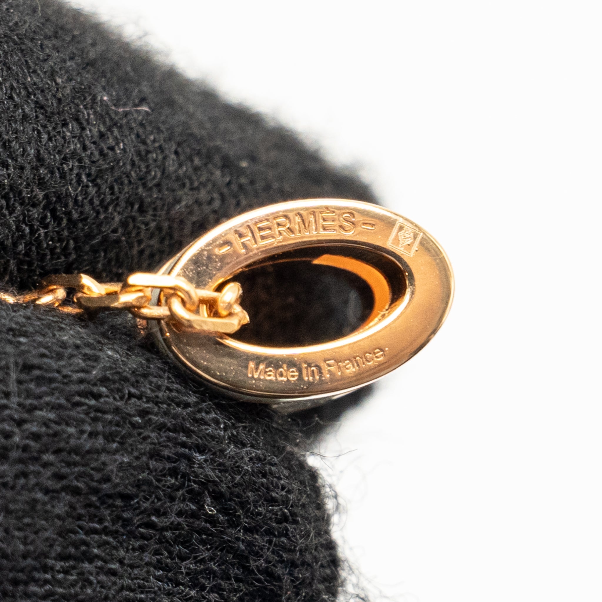 HERMES MINI POP H PENDANT BLANC RGHW