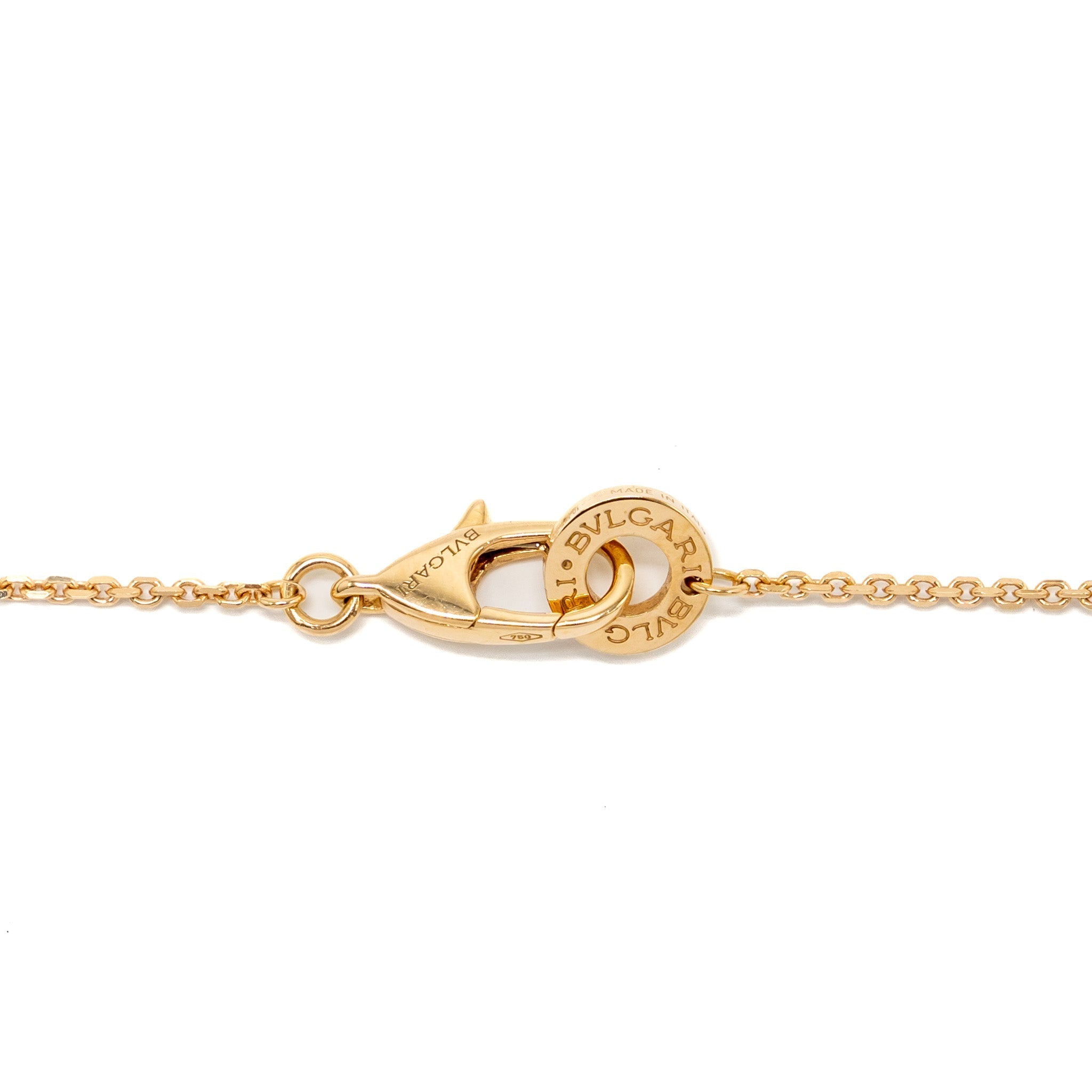 BVLGARI DIVA’S DREAM NECKLACE CARNELIAN ROSE GOLD/DIAMOND