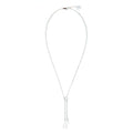 HERMES KELLY CLOCHETTE NECKLACE, SMALL MODEL WHITE GOLD WITH DIAMONDS