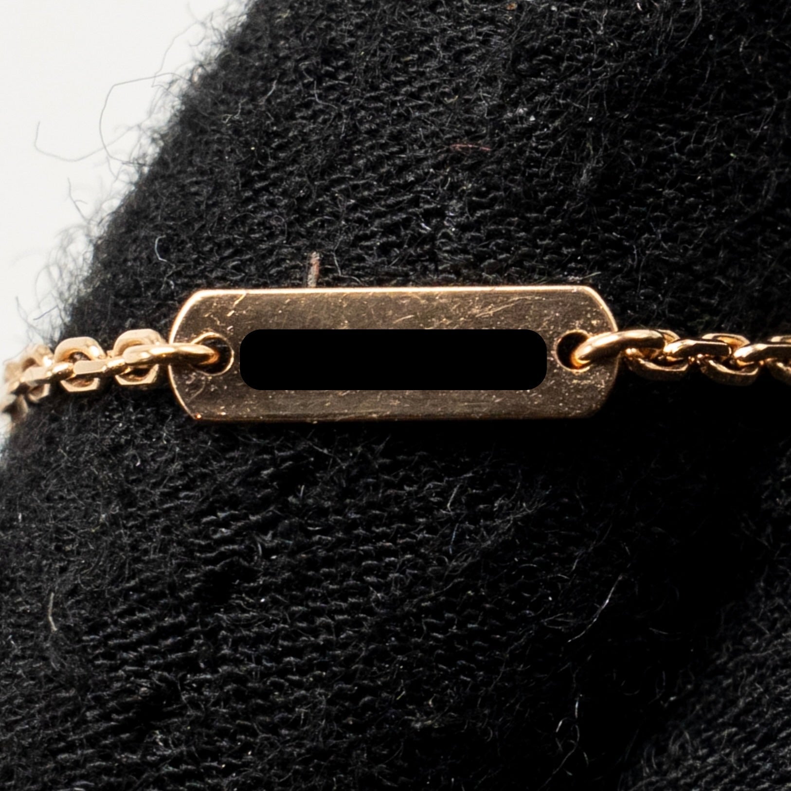 VAN CLEEF & ARPELS VINTAGE ALHAMBRA PENDANT ROSE GOLD DIAMONDS