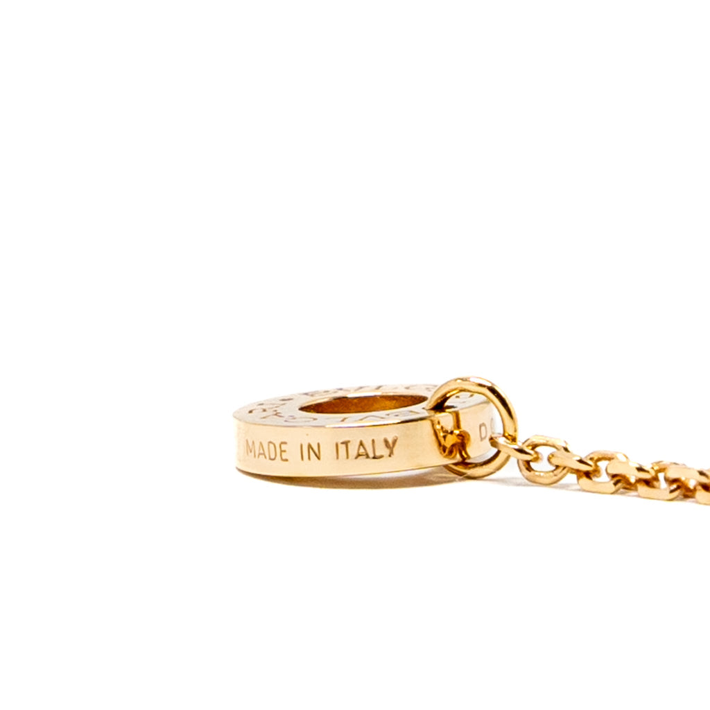 BVLGARI DIVA’S DREAM NECKLACE CARNELIAN ROSE GOLD/DIAMOND