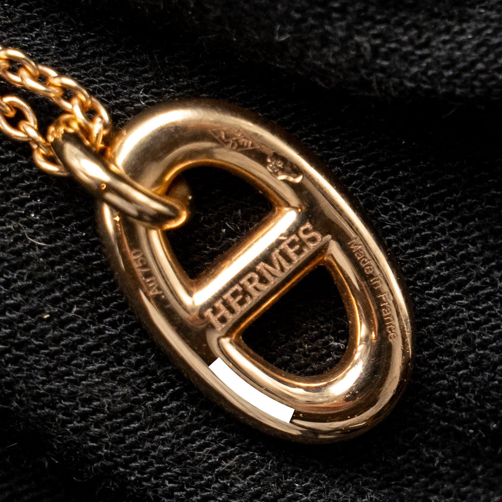 HERMES FARANDOLE PENDANT ROSE GOLD