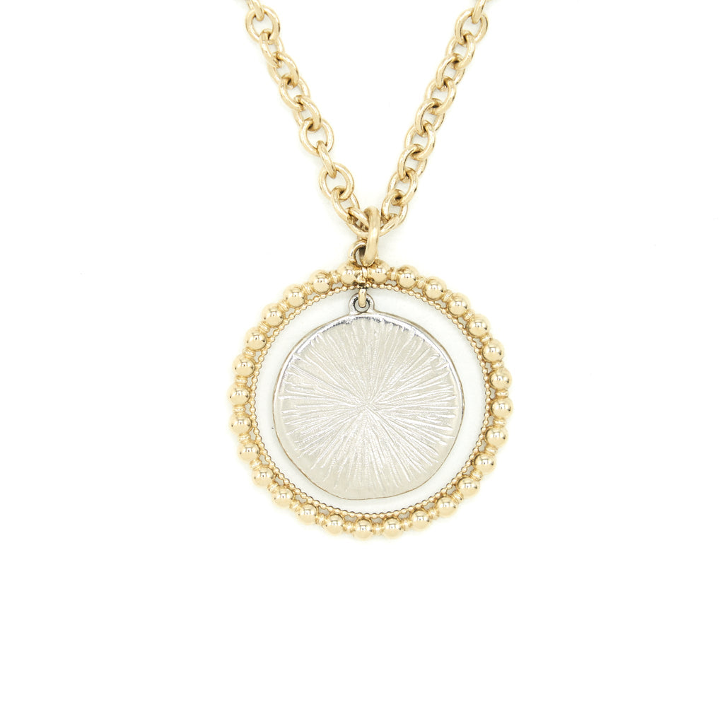 CHANEL GIANT ROUND CC NECKLACE