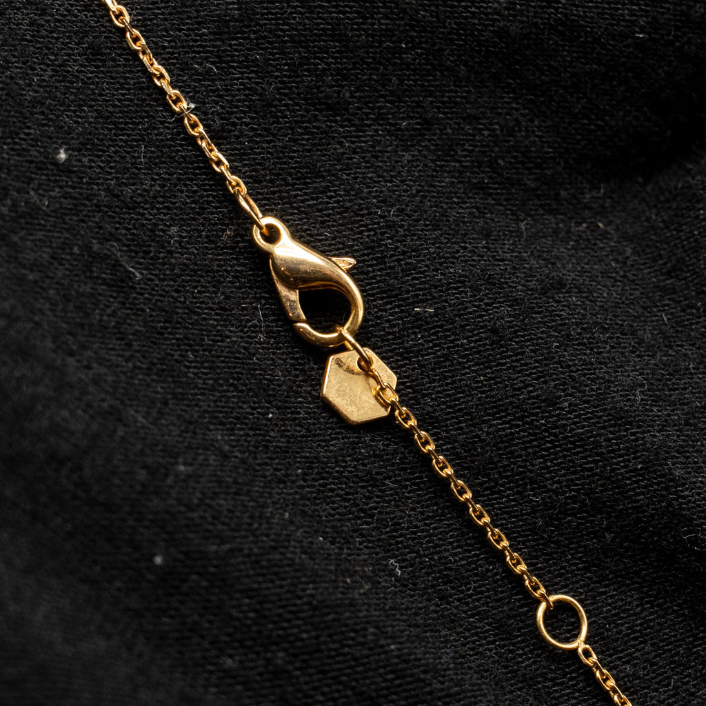 CHAUMET BEE MY LOVE PENDANT 9 PATTERNS ROSE GOLD WITH DIAMONDS