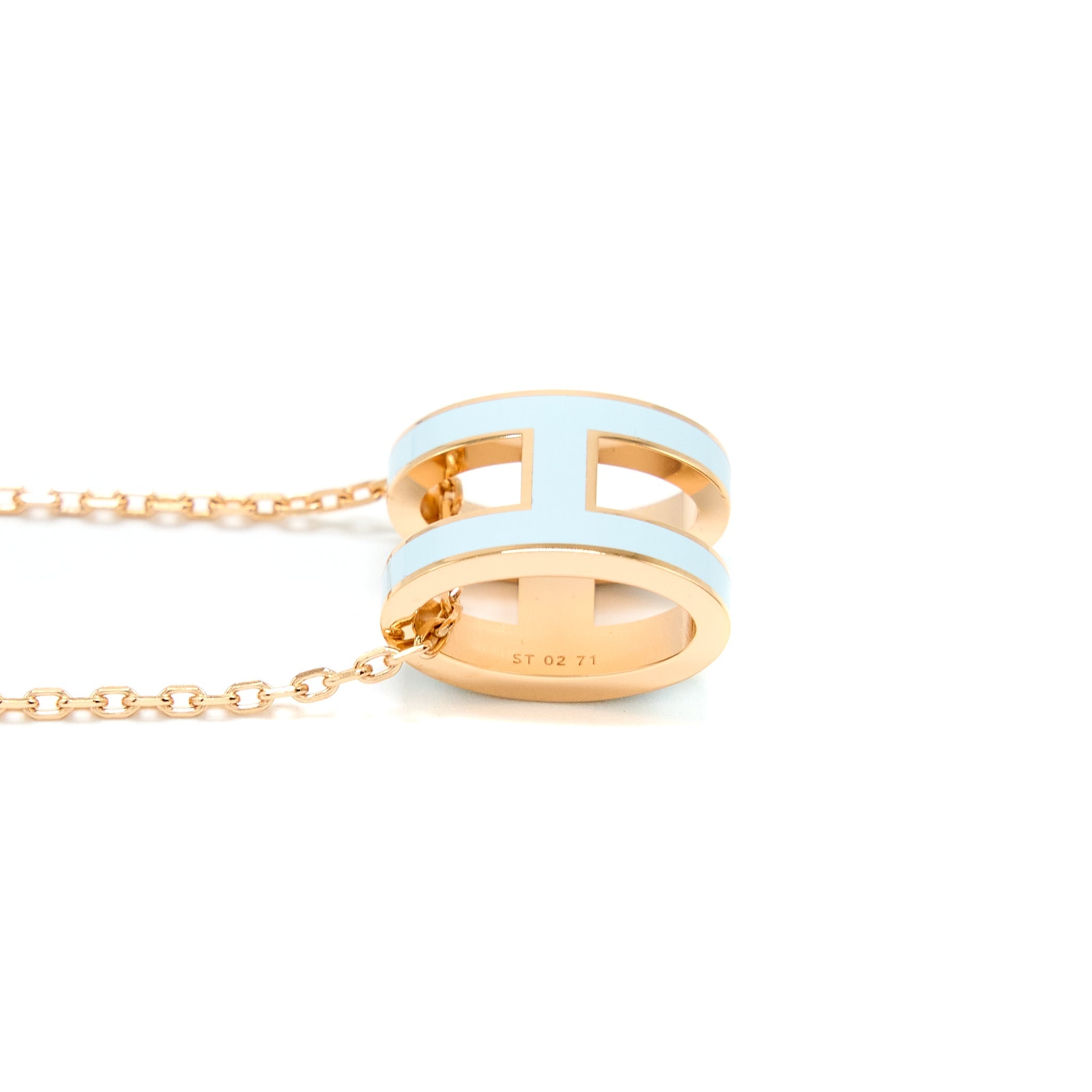 HERMES POP H PENDANT BLUE ZEPHYR RGHW
