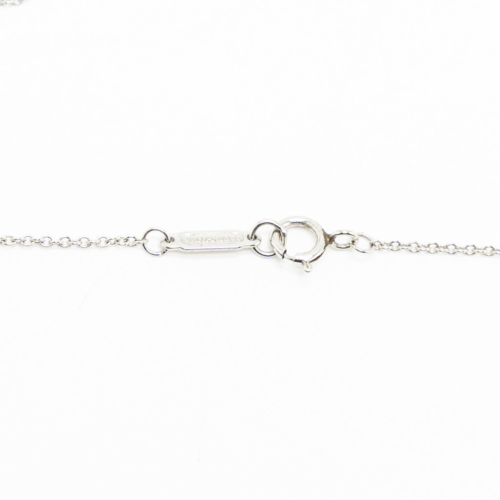 TIFFANY HEART PENDANT PLATINUM PINK/ WHITE DIAMONDS