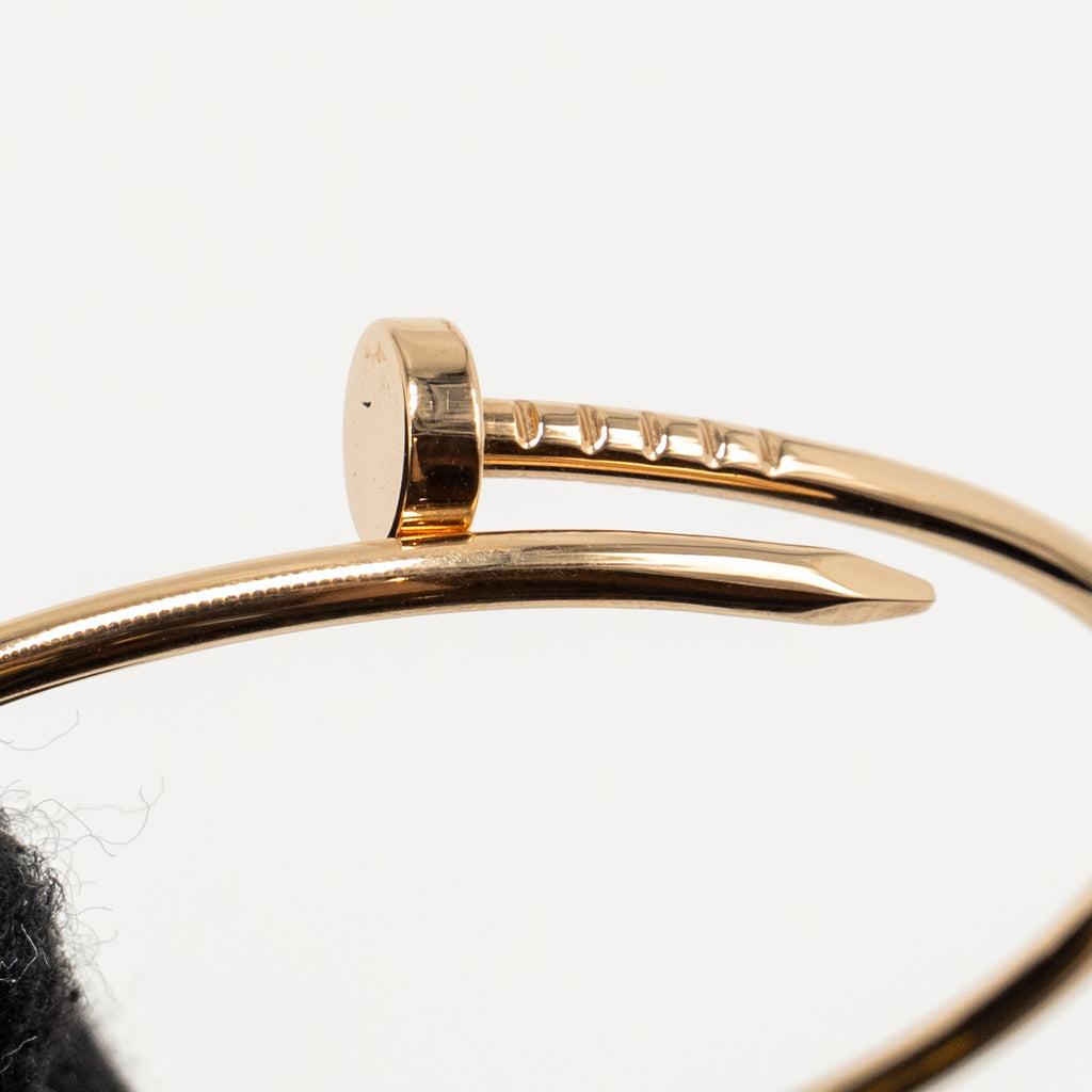 CARTIER JUSTE UN CLOU BRACELET ROSE GOLD