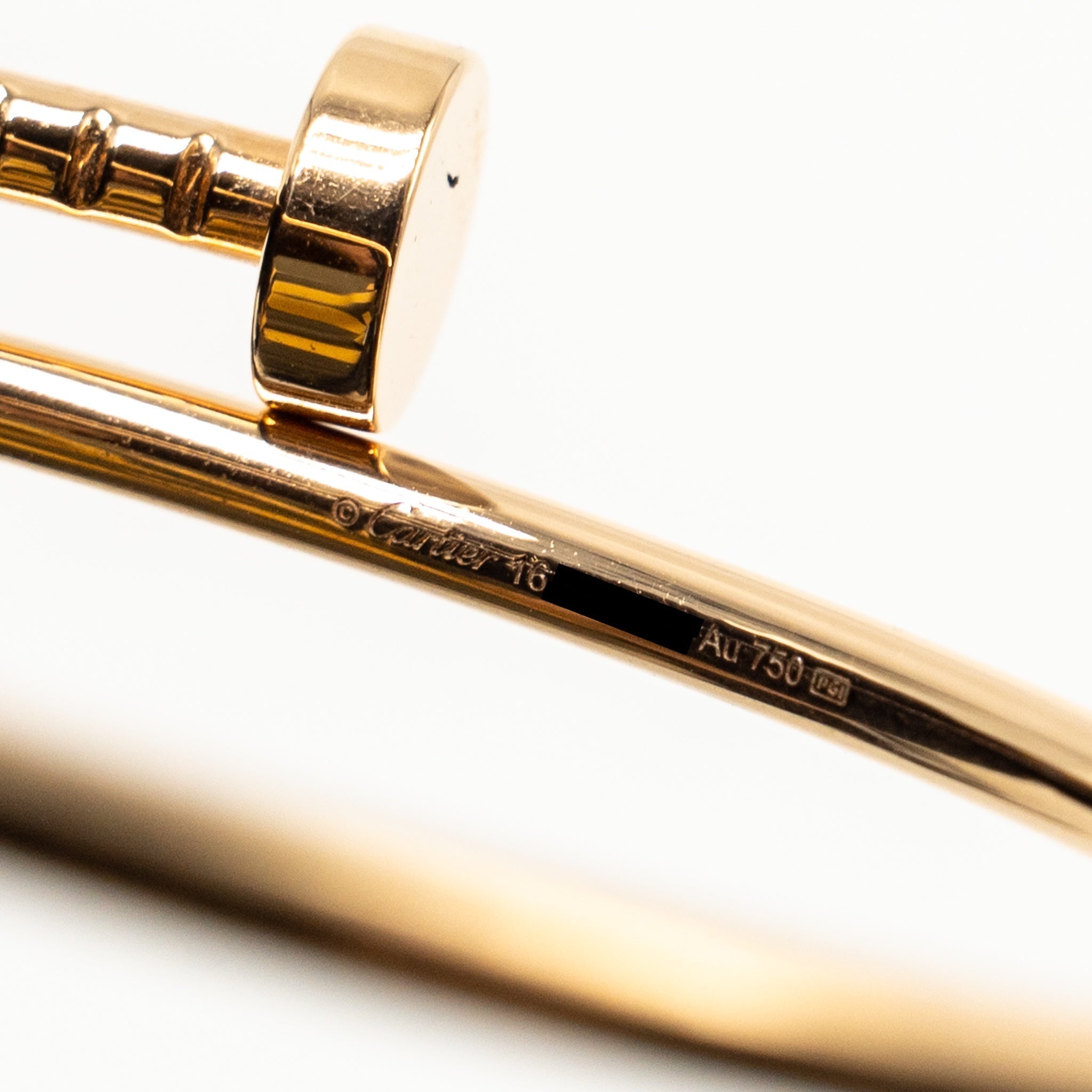 CARTIER JUSTE UN CLOU BRACELET ROSE GOLD