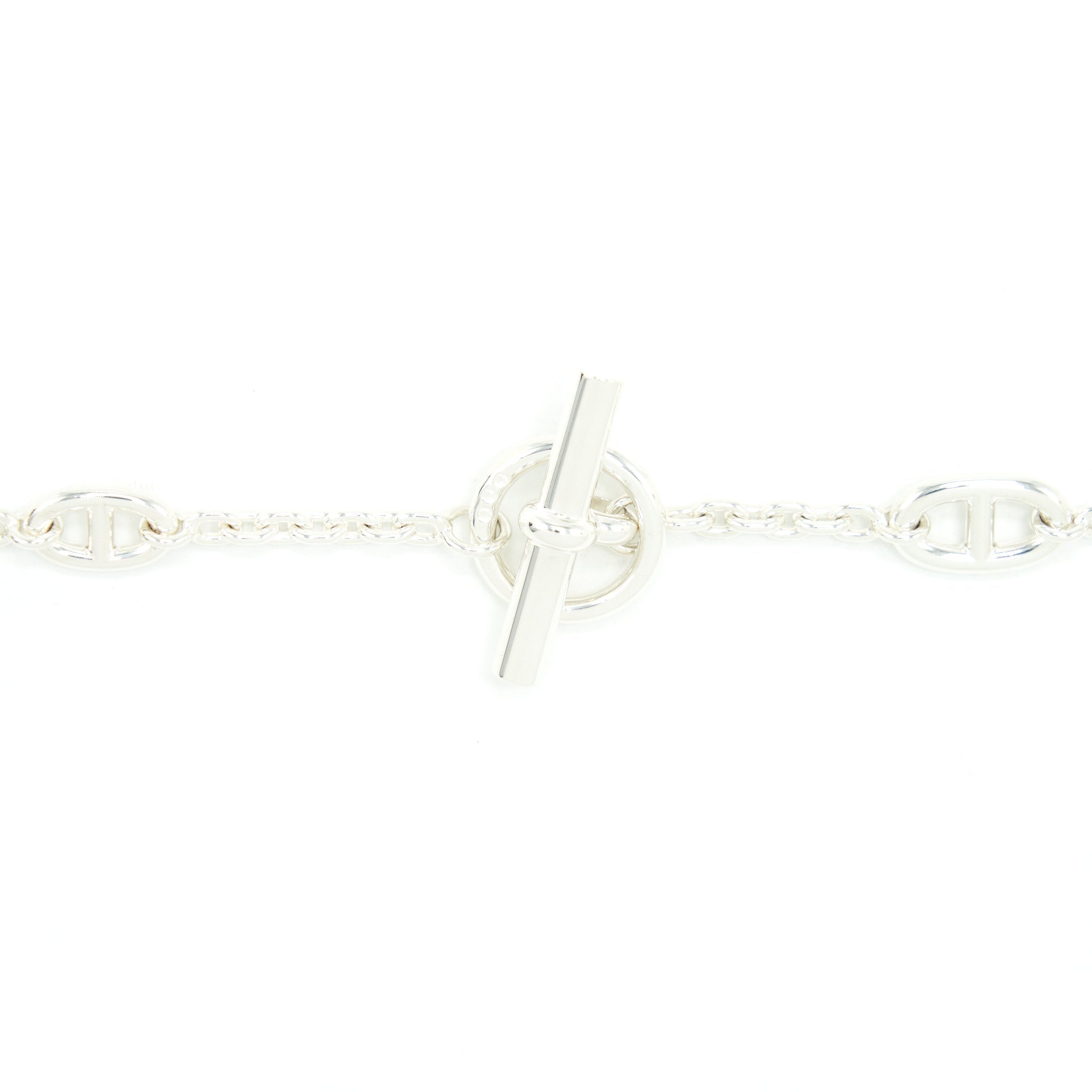 HERMES FARANDOLE LONG NECKLACE STERLING SILVER