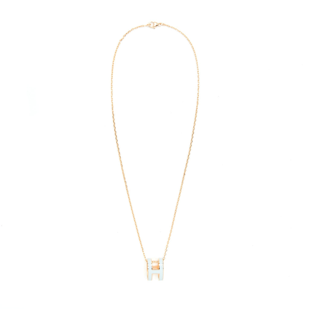 HERMES POP H PENDANT BLUE ZEPHYR RGHW