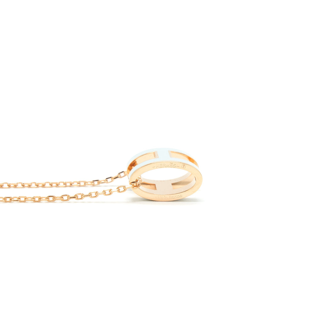 HERMES POP H PENDANT BLUE ZEPHYR RGHW