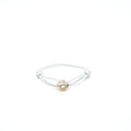 CARTIER TRINITY BRACELET, 3 GOLDS ON CORD