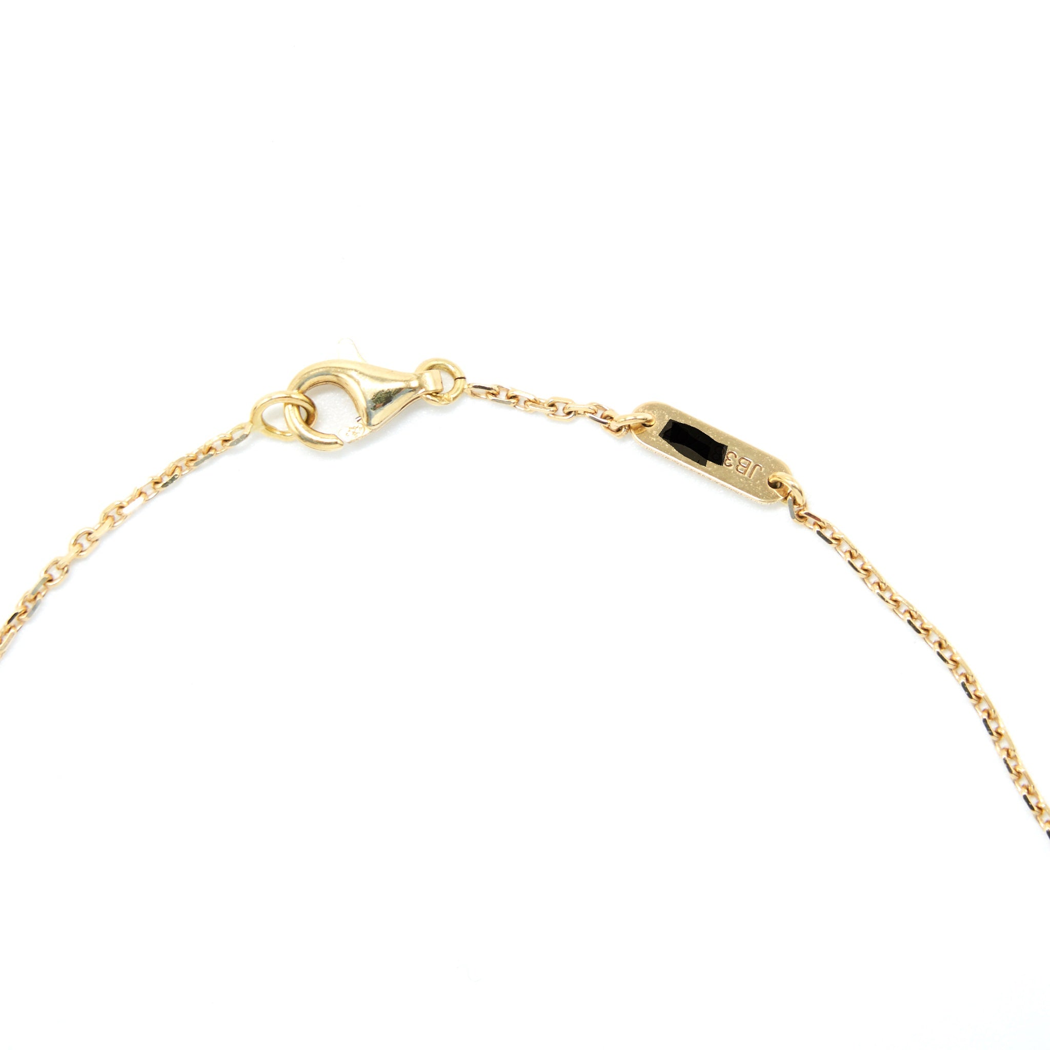 VAN CLEEF & ARPELS VINTAGE ALHAMBRA PENDANT CARNELIAN YELLOW GOLD NECKLACE