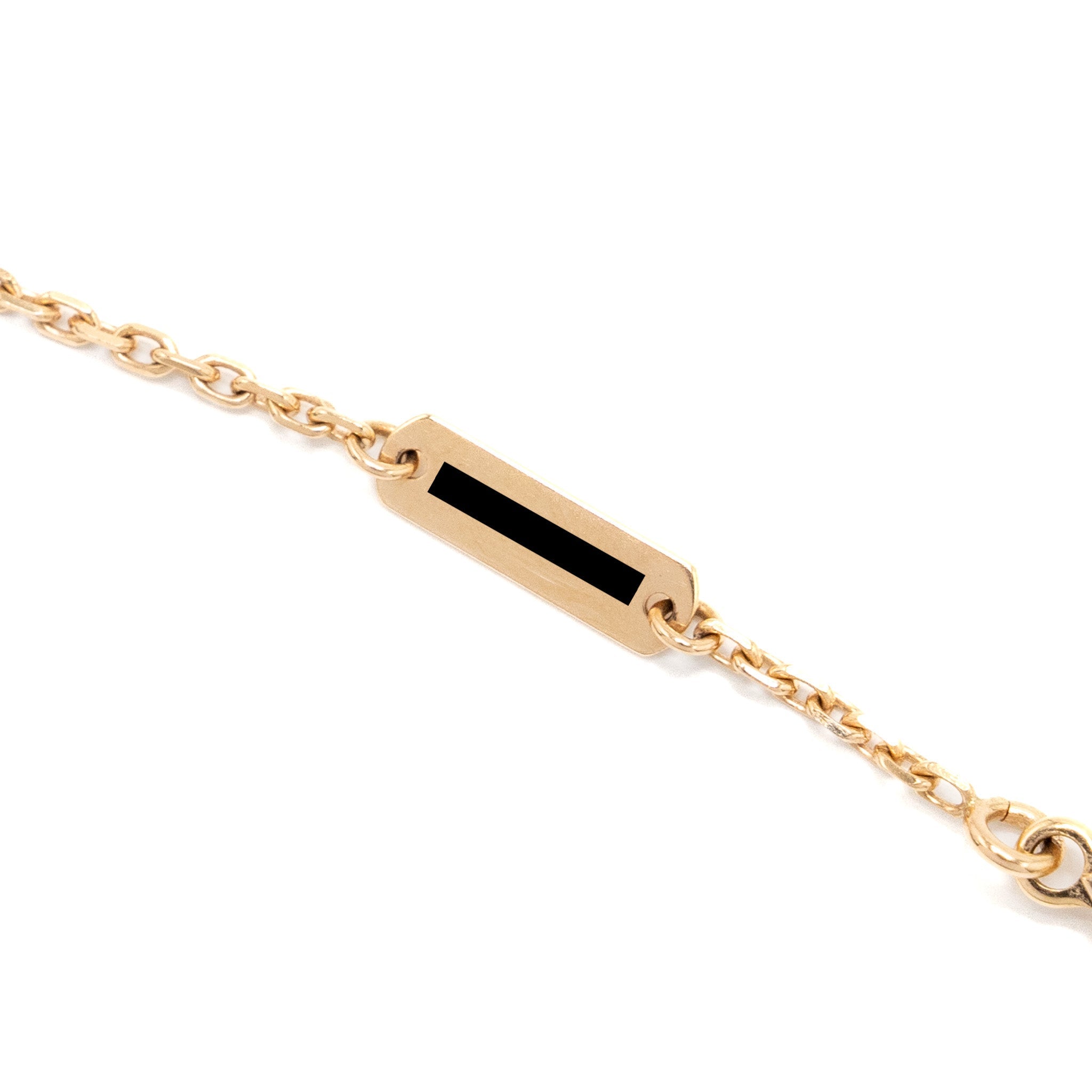 VAN CLEEF AND ARPELS VINTAGE ALHAMBRA PENDANT ROSE GOLD WITH GREY MOTHER OF PEARL