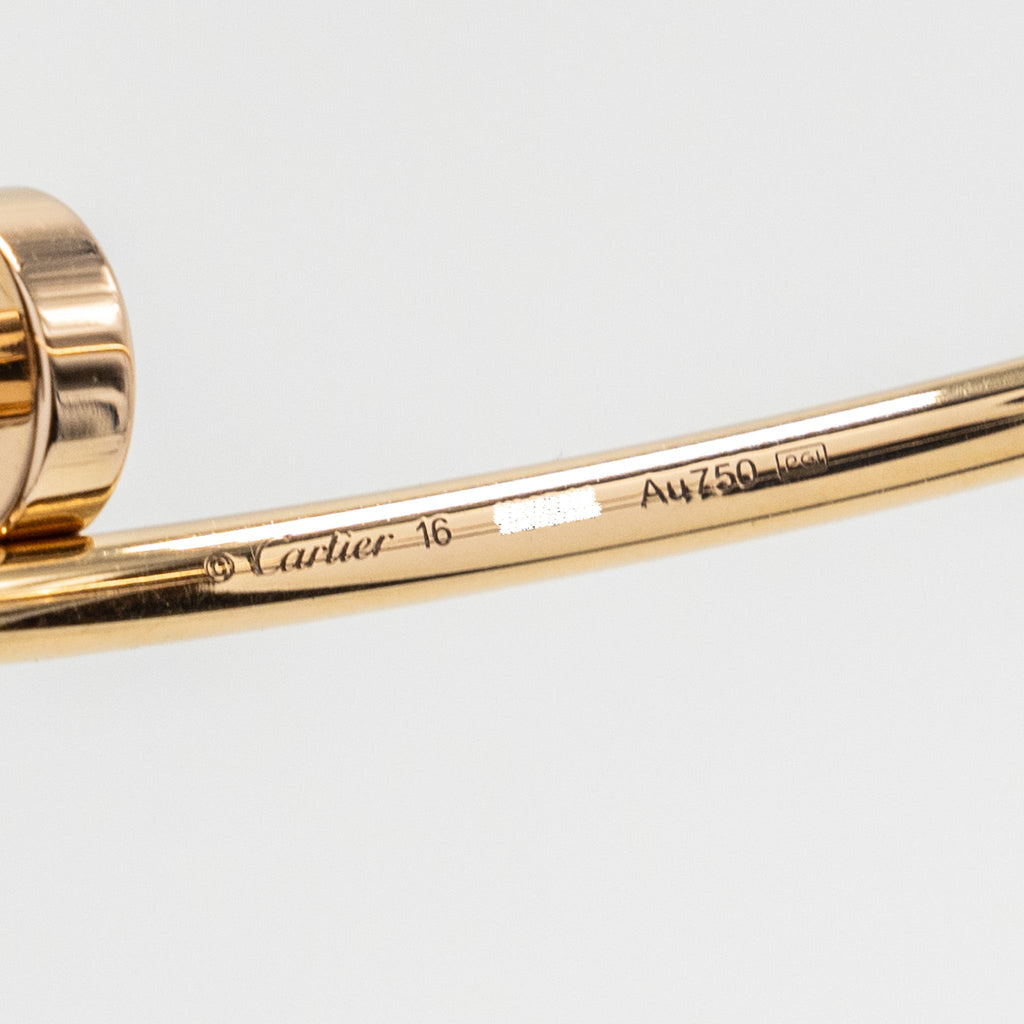 CARTIER JUSTE UN CLOU BRACELET ROSE GOLD